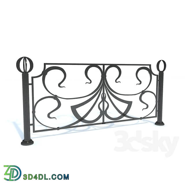 Other architectural elements - Forged fence