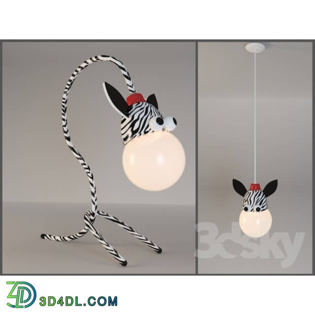 Table lamp - Zebra 43592-55-10