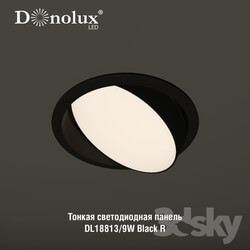 Spot light - Slim Swivel LED Panels DL18813_9W 