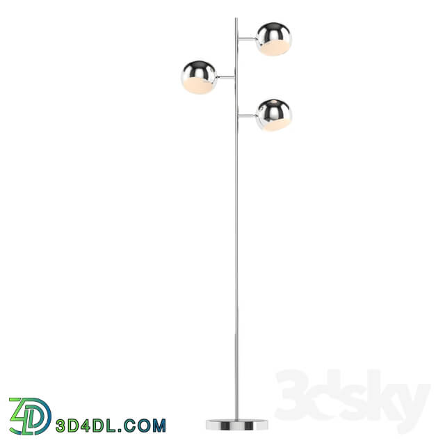 Floor lamp - Kare Floor Lamp Calotta Chrome