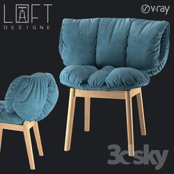 Arm chair - Chair LoftDesigne 1671 model 