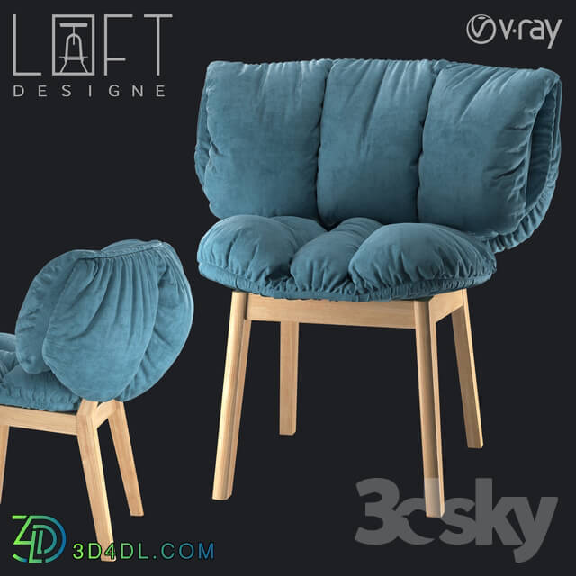 Arm chair - Chair LoftDesigne 1671 model