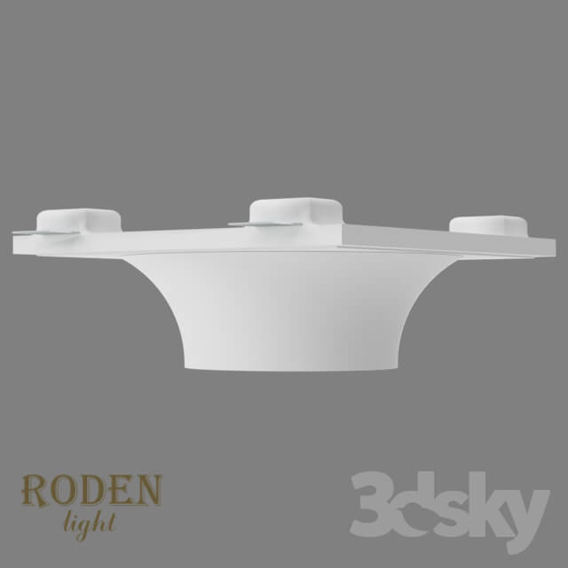 Spot light - OM Cut-in plaster under the putty lamp RODEN-light RD-250 AR-111