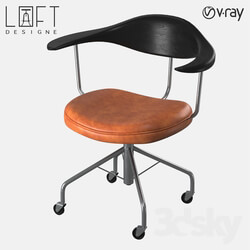 Chair - Chair LoftDesigne 1427 model 