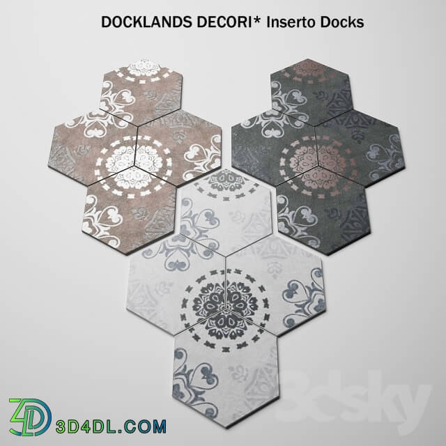 Tile - Docklands Decori Inserto