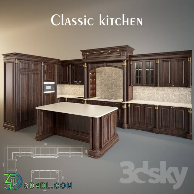 Kitchen - Classical kitchen