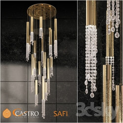 Ceiling light - Cascade chandelier Castro lighting SAFI 