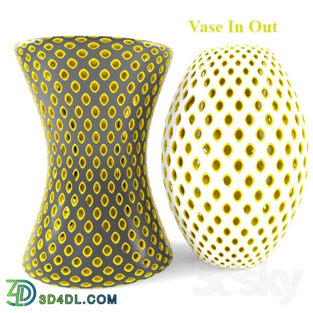 Vase - Decorative Vase In Out