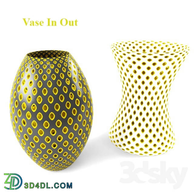 Vase - Decorative Vase In Out