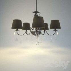 Ceiling light - Black chandelier 