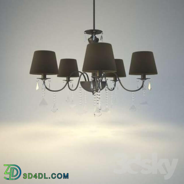 Ceiling light - Black chandelier