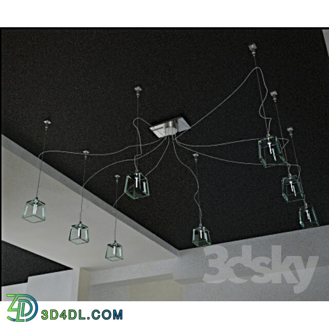 Ceiling light - Chandelier lussole