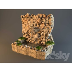 Other architectural elements - Decorative waterfall 