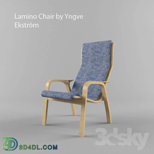 Arm chair - Lamino Chair by Yngve Ekstrom