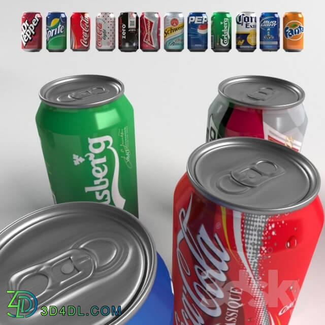 Food and drinks - Aluminum cans