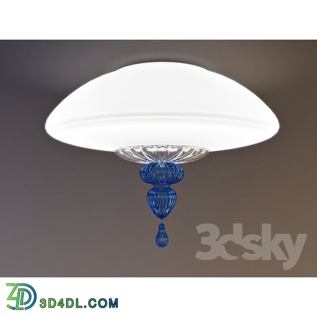 Ceiling light - Barovier Toso model Topkapi _ 7093_60 and 7093_45