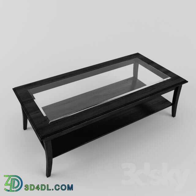 Table - Table with glass insert