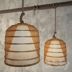 Ceiling light - Roost Basket Cloche Lamp 