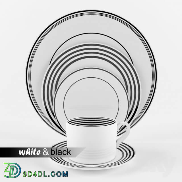 Tableware - Decor interior pack 003