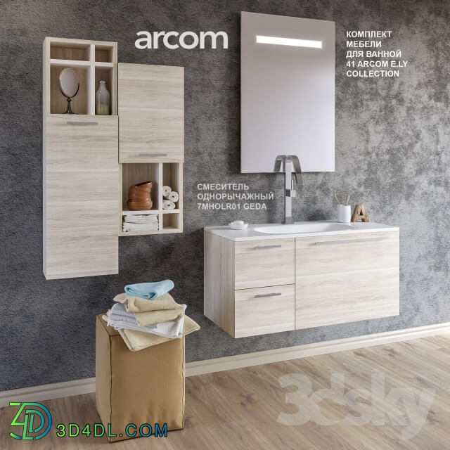 Bathroom furniture - A set of furniture for a bathroom 41 ARCOM E.LY COLLECTION