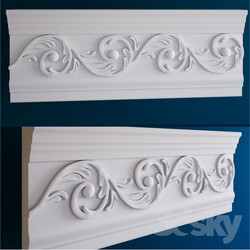 Decorative plaster - molding 