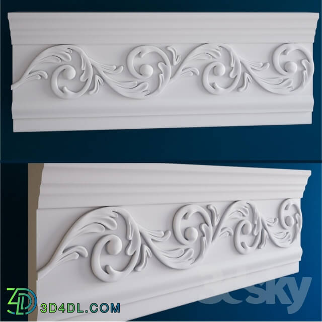 Decorative plaster - molding