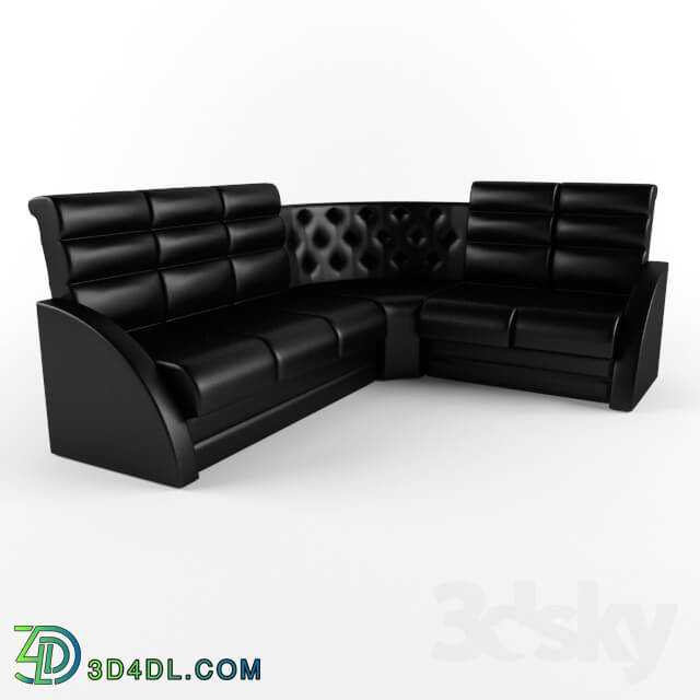 Sofa - Corner leather sofa