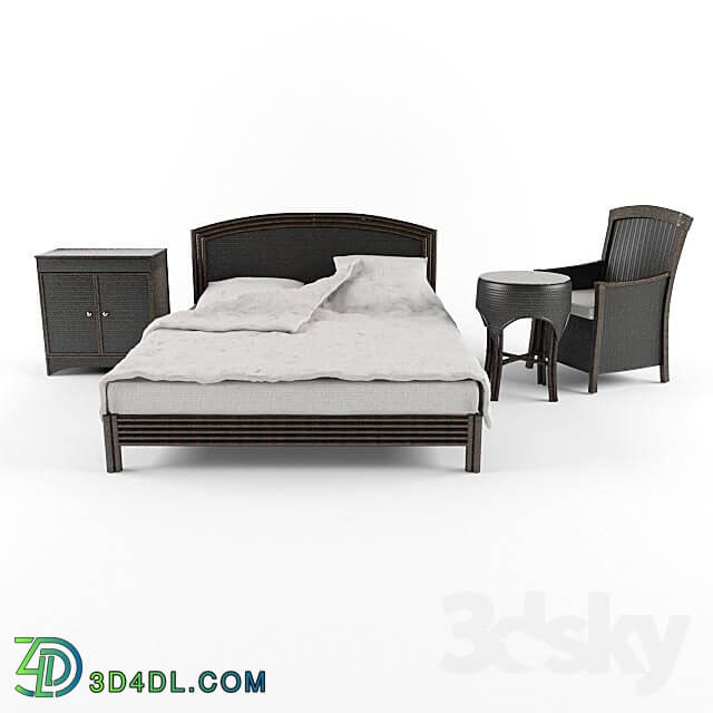 Bed - furniture Monteva