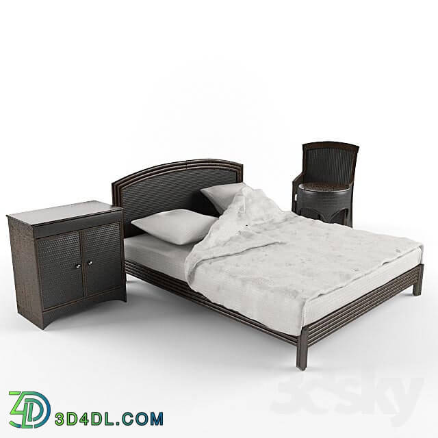 Bed - furniture Monteva