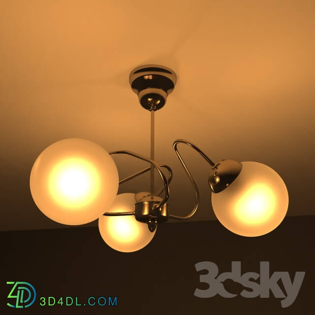 Ceiling light - Chandelier for 3 lamps