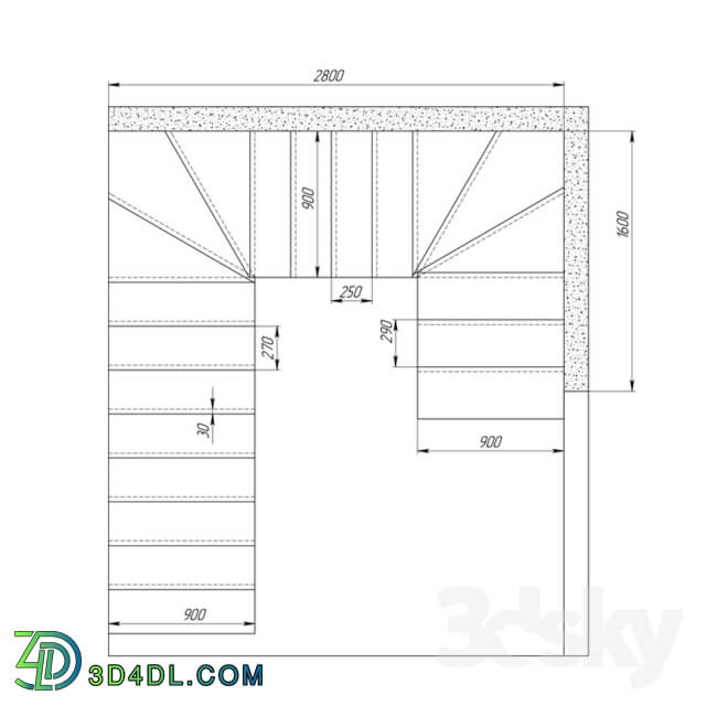 Staircase - Classical staircase