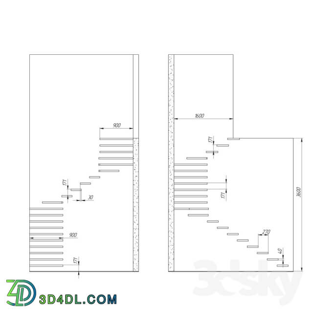 Staircase - Classical staircase