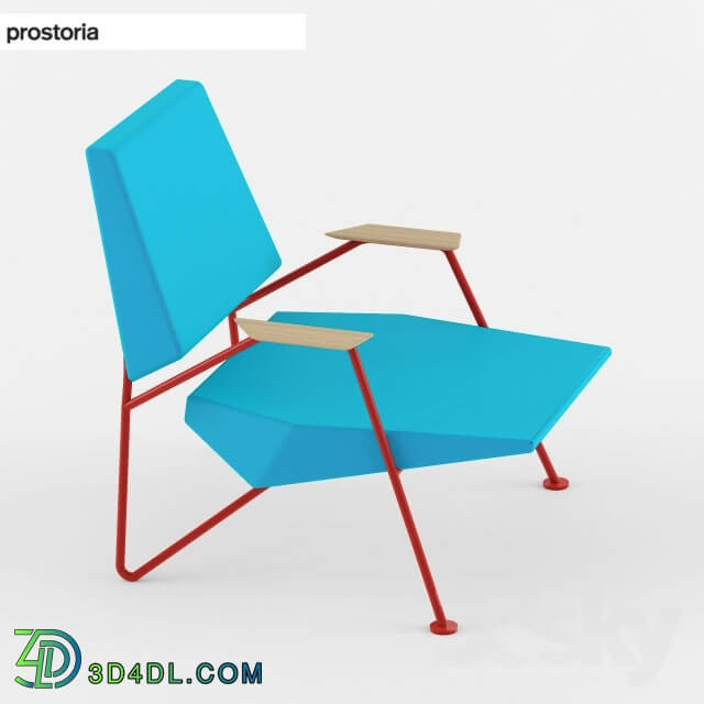 Arm chair - Polygon Chair by Prostoria