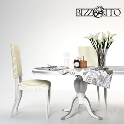 Table _ Chair - Bizzotto Traditional 