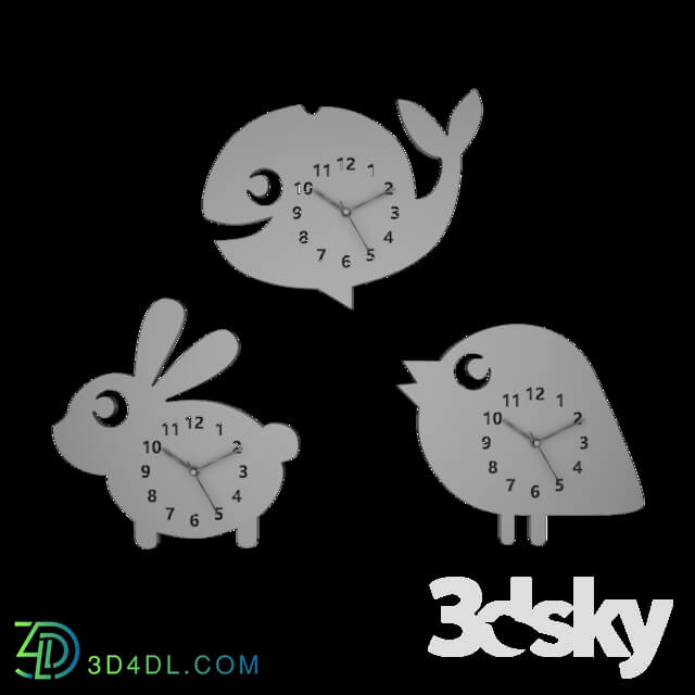 Other decorative objects - Wall Clock 01