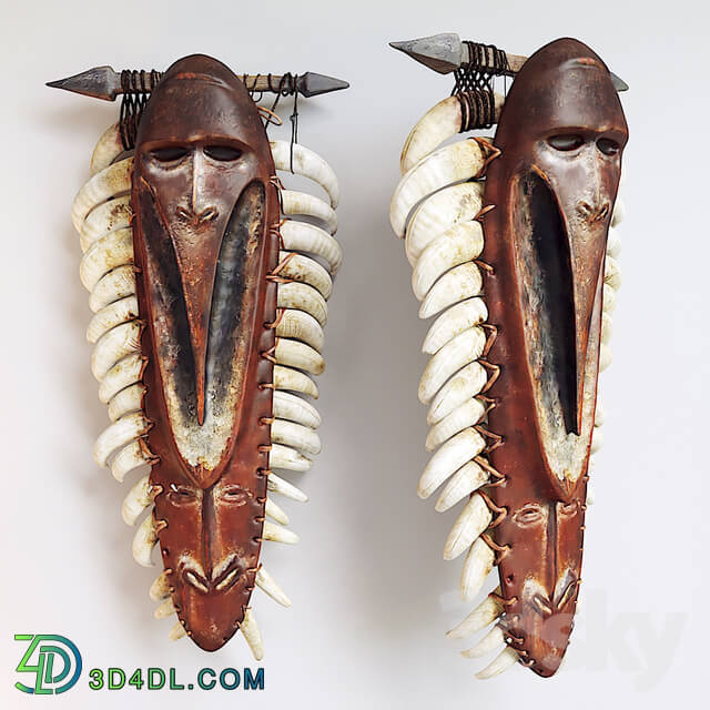 Other decorative objects - African shaman mask