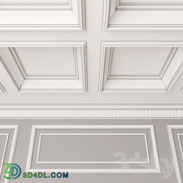 Decorative plaster - Decorative molding_02