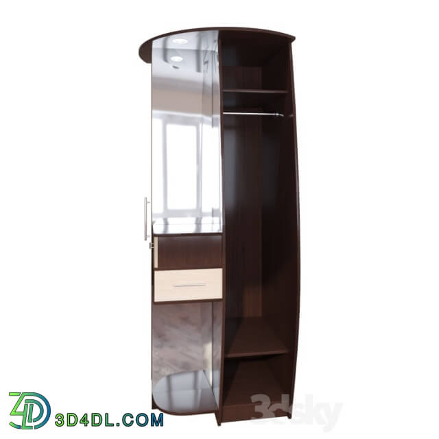 Wardrobe _ Display cabinets - Corner hall