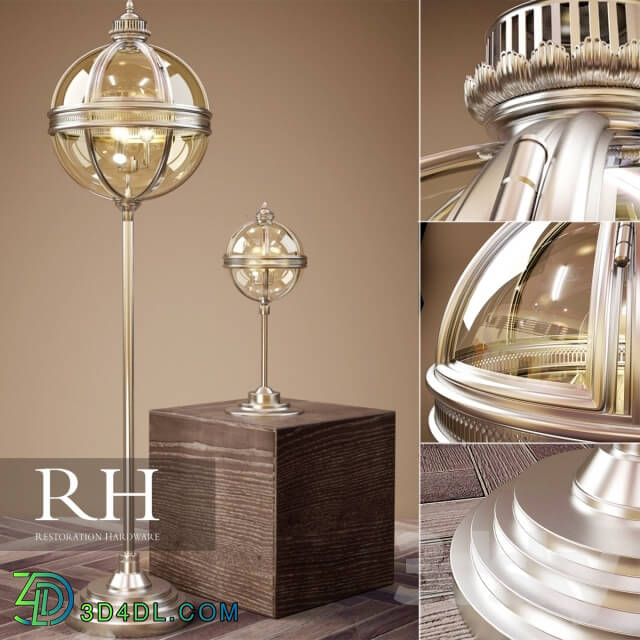 Floor lamp - RH VICTORIAN HOTEL FLOOR LAMP _ DESK LAMP