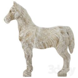 Sculpture - horse statue 