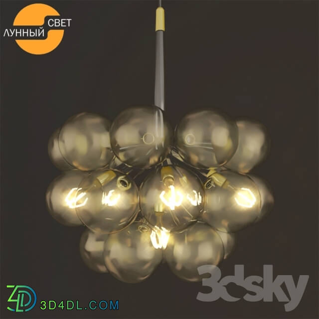 Ceiling light - Chandelier pendant 482087_6 BK