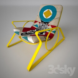 Chair - Chair geometric africa by Langley Park 