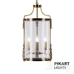 Ceiling light - Brass lamp AM lamp_ art. 5223. from Pikartlights 