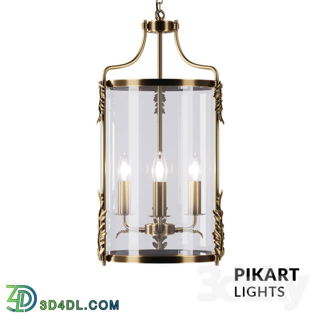 Ceiling light - Brass lamp AM lamp_ art. 5223. from Pikartlights