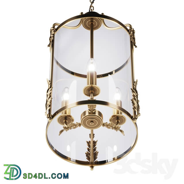 Ceiling light - Brass lamp AM lamp_ art. 5223. from Pikartlights