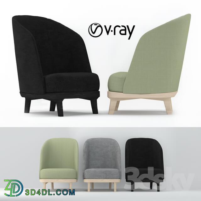 Arm chair - Armchair Cozy Leaf