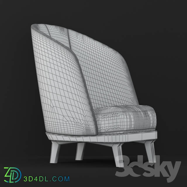 Arm chair - Armchair Cozy Leaf