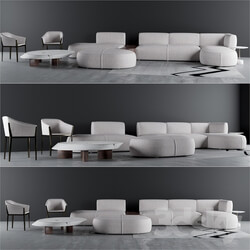 Sofa - Cassina Set 1 