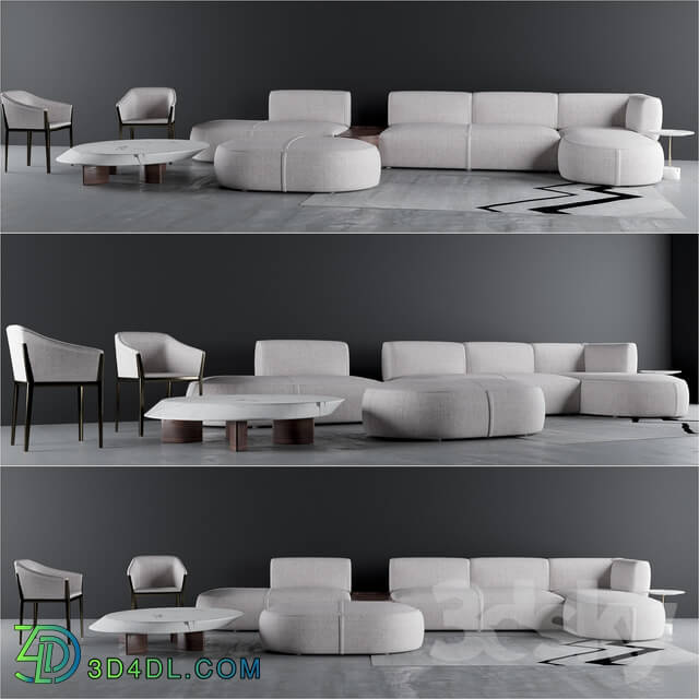 Sofa - Cassina Set 1