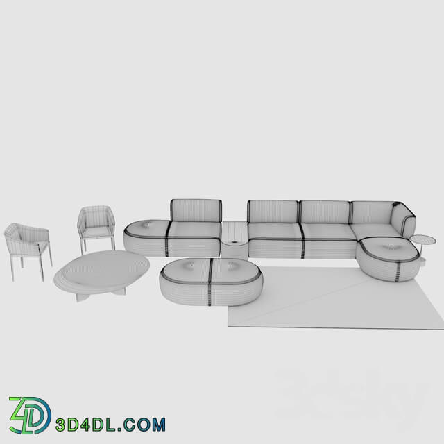 Sofa - Cassina Set 1